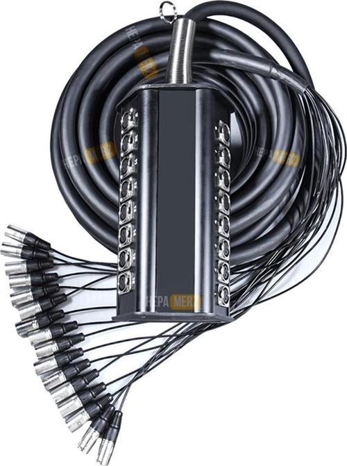 Stage-16C-10M 16 Kanal 10 Metre Multicore Kablolu Hazır Stage Box