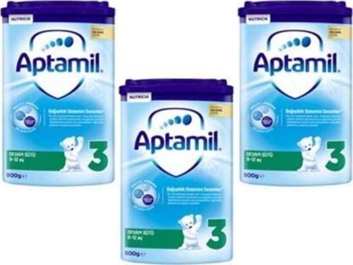 3 Numara Devam Sütü 800 gr - 3'lü Paket