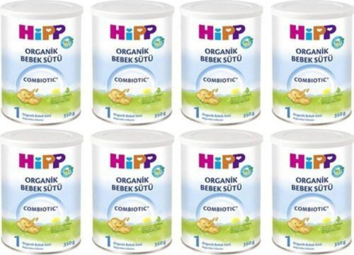 1 Organik Combiotic Bebek Sütü 350 gr 8'li