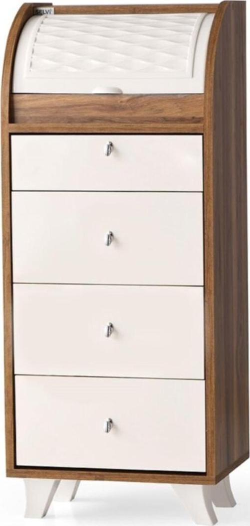 Kiler Dolabı 2333, Ekmeklik, Mutfak Dolabı, Sebze Dolabı Ceviz