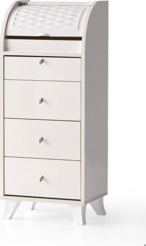 Kiler Dolabı 2333, Ekmeklik, Mutfak Dolabı, Sebze Dolabı Ekru