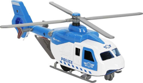 Çek Bırak Metal Helikopter 20 cm - Mavi