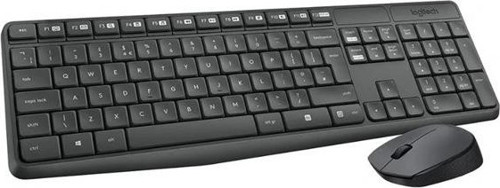 920-007931 MK235 İngilizce Kablosuz Klavye & Mouse Seti