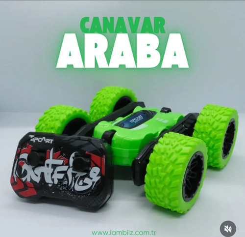 Akrobat Şarjlı Araba 2.4Ghz- STUNT RACING
