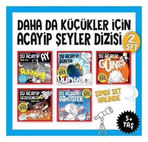 Uğurböceği Daha Da Küçükler İçin Acayip Şeyler Dizisi (2. Set) (5 Kitap)