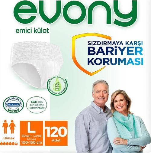 Emici Külot Unısex Large 30x4'lü (120 ADET)