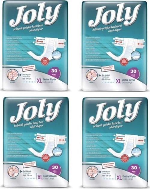 Belbantlı Hasta Bezi 120 Adet Extra Large Xl 30x4 Paket