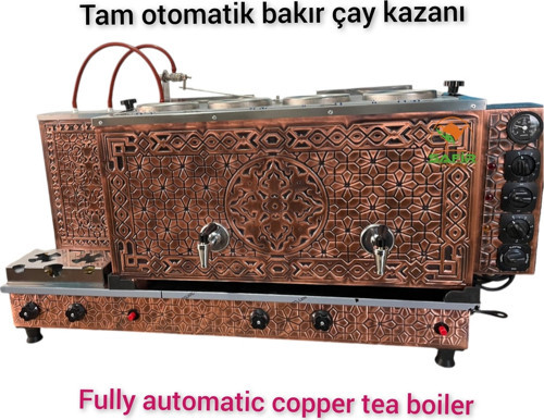 4 Gözlü Bakır Çay Ocağı Bakır Çay Kazanı Tüplü Bakır Çay Semaveri Bakır Çay Makinesi