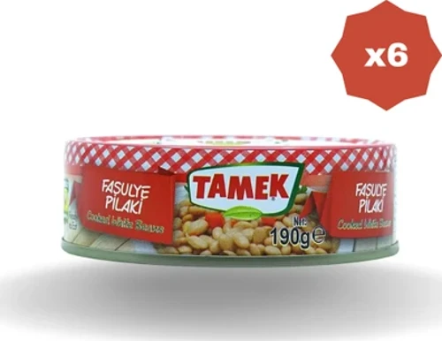 Fasulye Pilaki 190gr - (6 Adet)