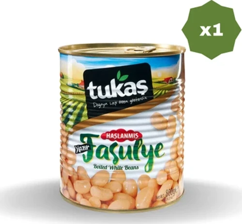 Haşlanmış Fasulye 800gr - (1 Adet)