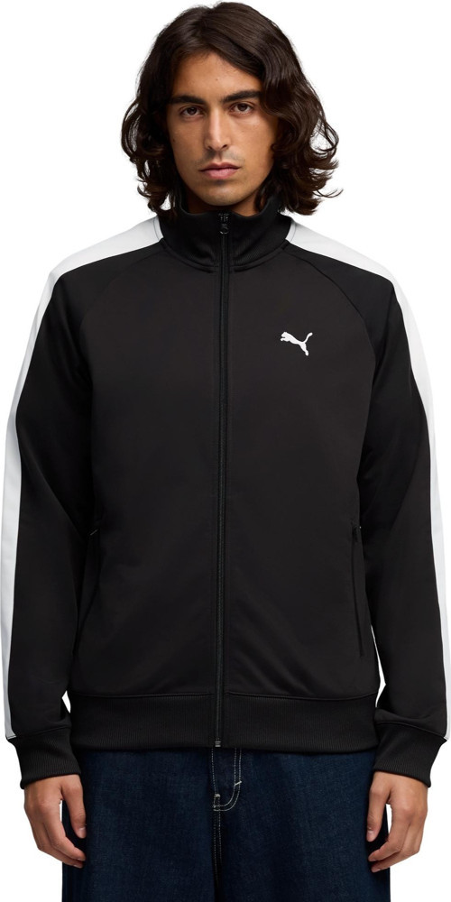 692462-01 Puma Ess T7 Poly Track Jacket Erkek Ceket Siyah