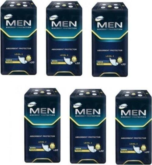 Men Erkek Mesane Pedi Level 2 20li 6 Paket 120 Adet