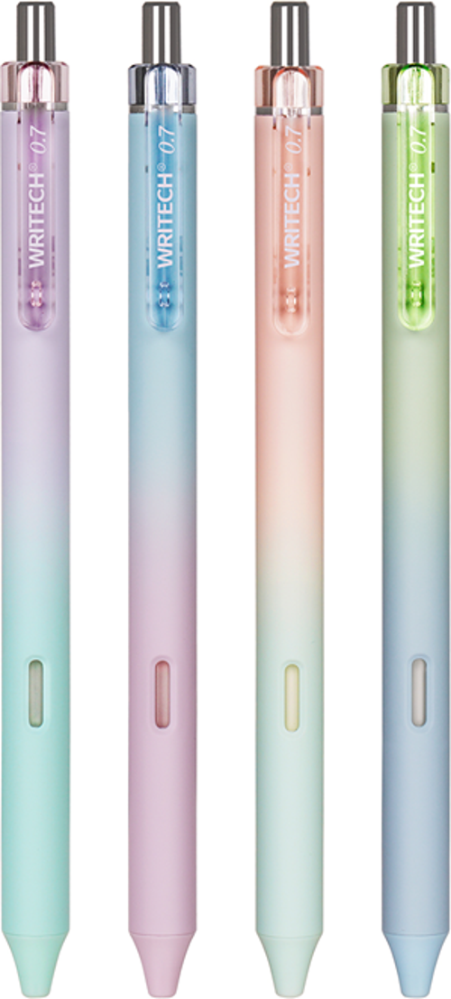 WRITECH W-5172 OMBRE 0,7MM YEŞİL GÖVDE VERSATİL KALEM - 12'Lİ KUTU