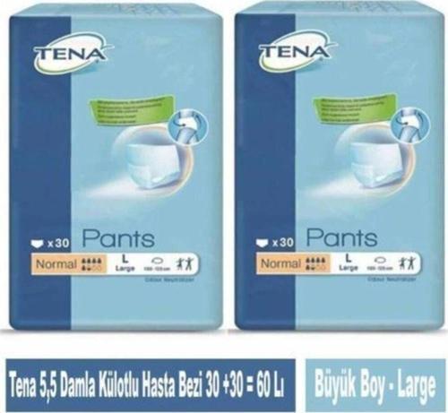 L 60 Adet Normal 5,5 Damla Large Külot Bez