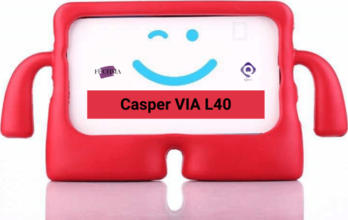 CASPER Via L40-G 10.4 inç Uyumlu iBuy Standlı Eğlenceli Çocuk Ruhlu Tablet Kılıfı