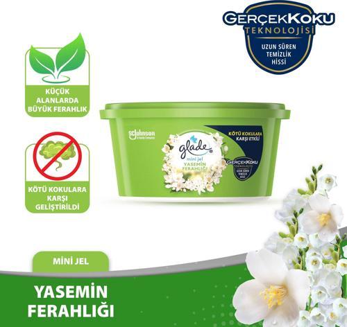 Hava Tazeleyici Jel, Mini Jel Yasemin Ferahlığı 70 gr