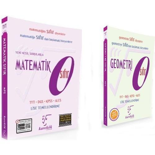 Karekök Yayıncılık Matematik ve Geometri Sıfır Seti 2 Kitap