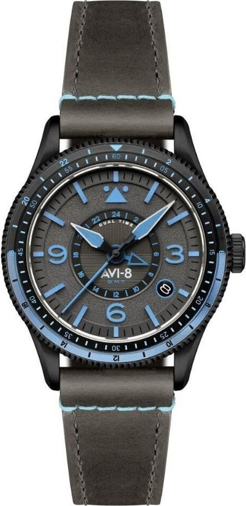 AVI-8 FLYBOY AIRMASTER GMT AV-4128-05 (Seiko NH34 Mekanizmalı) Otomatik Erkek Kol Saati