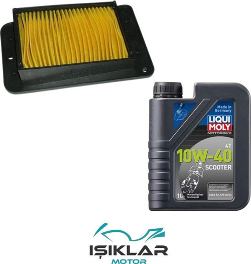 Sym Symphony St 125 Liqui Moly Yağ Ve Hava Filtre Bakım Seti Bs0038