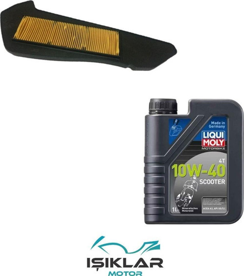 Yamaha X-Max 300 Liqui Moly Yağ Ve Hava Filtre Bakım Seti Bs0031