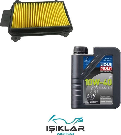 Hero Düet Liqui Moly Yağ Ve Hava Filtre Bakım Seti Bs0002