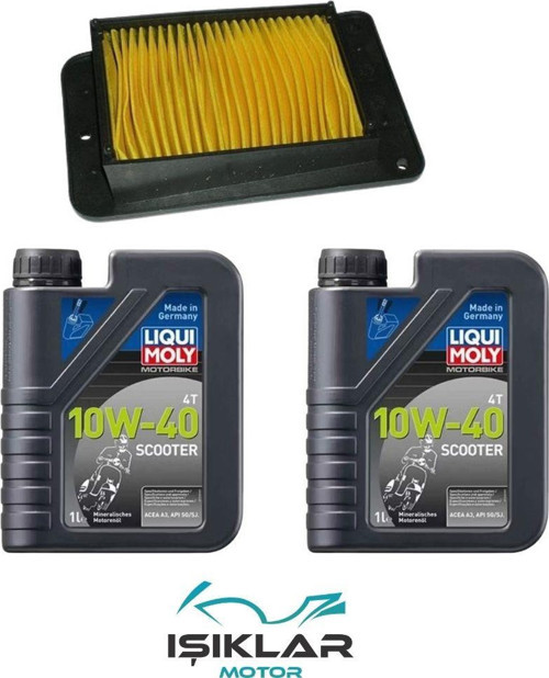 Pugeout Tweet 200 Liqui Moly Yağ Ve Hava Filtre Bakım Seti Bs0039