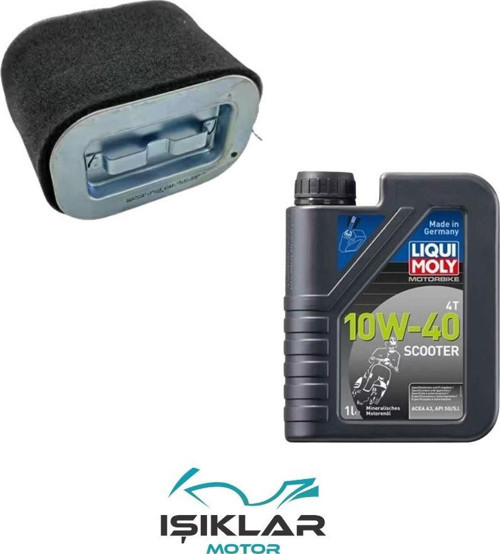 Tvs N Torq Liqui Moly Yağ Ve Hava Filtre Bakım Seti Bs0040