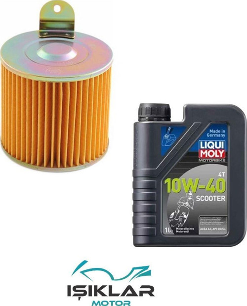 Motolux Ceo 110 Liqui Moly Yağ Ve Hava Filtre Bakım Seti Bs0016