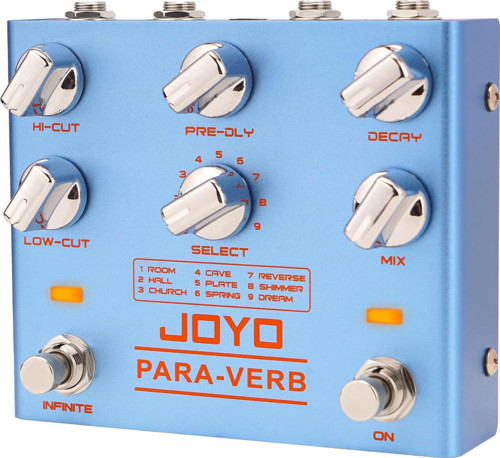 R31 Stereo Reverb Pedalı (Paraverb)