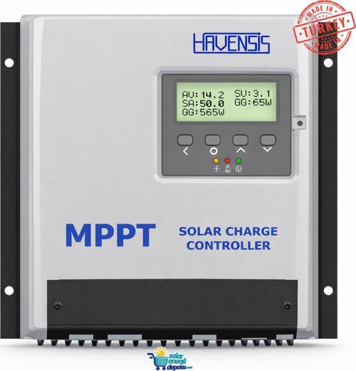 Havanesis Solar-80AMPS-200 12/24/36/48V 80A MPPT Şarj Kontrol Cihazı (S80AMPS200)