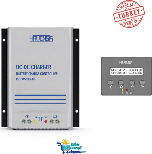 Havanesis Tek Yönlü DC-DC Şarj Cihazı 12V / 24V – 30A
