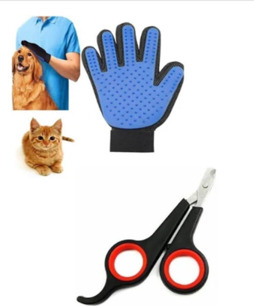 Kedi Eldiveni Ve Tırnak Makası Seti