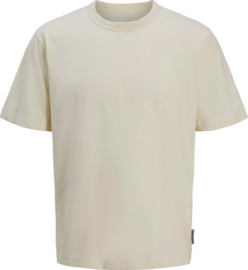 Jack & Jones Colido Branding Erkek Bej Tişört (12276640-STCN)