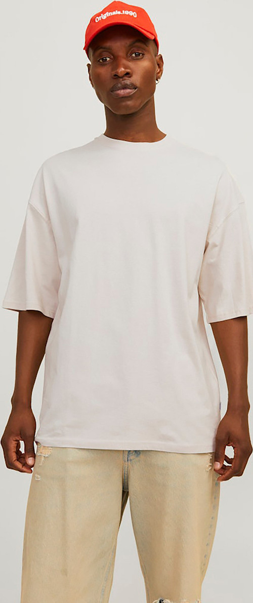 Jack & Jones Charge Erkek Gri Tişört (12259975-GREY)