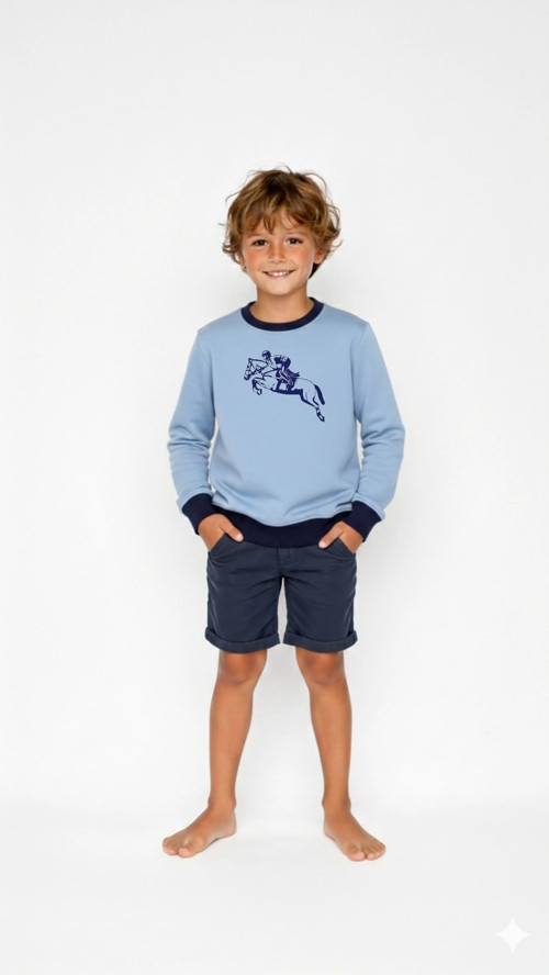 Çocuk Sweatshirt / Logo Baskılı