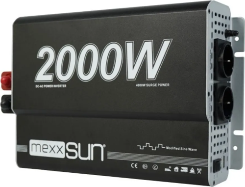 24V Volt - 2000W Watt Modifiye Sinüs İnverter (220V Çevirici)