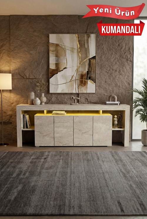 BURC LEDLİ TV ÜNİTESİ 200 CM