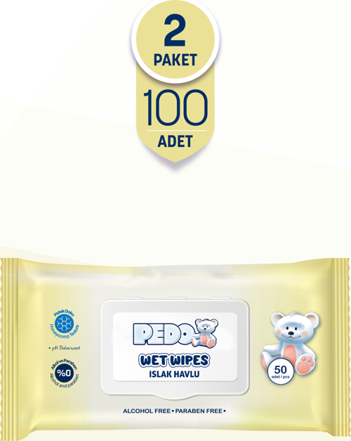Klasik Islak Mendil 50'li 2 Paket