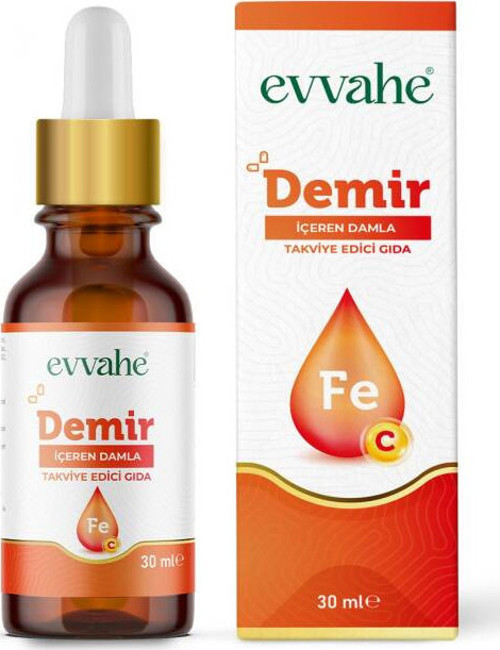 Demir İçeren Damla Takviye Edici Gıda 30ml