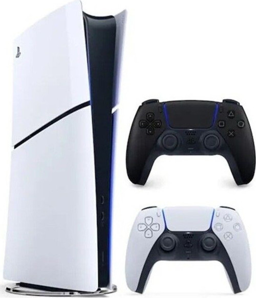 Playstation 5 Slim Dijital Edition +2. Siyah Dualsense Oyun Konsolu (Ithalatçı Garantili)