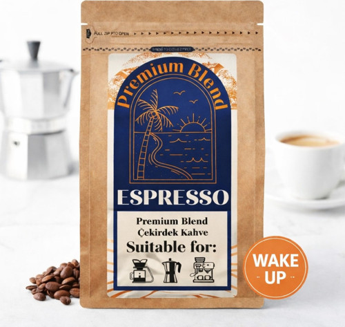 Wake Up Espresso Blend Çekirdek Kahve 250 Gr