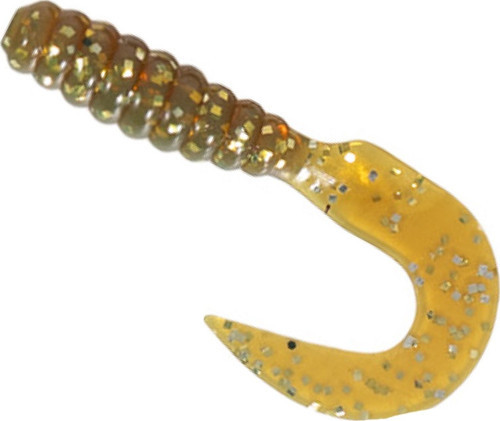Swim Worm 5,5cm Silikon Yem Blue Silver Glitter
