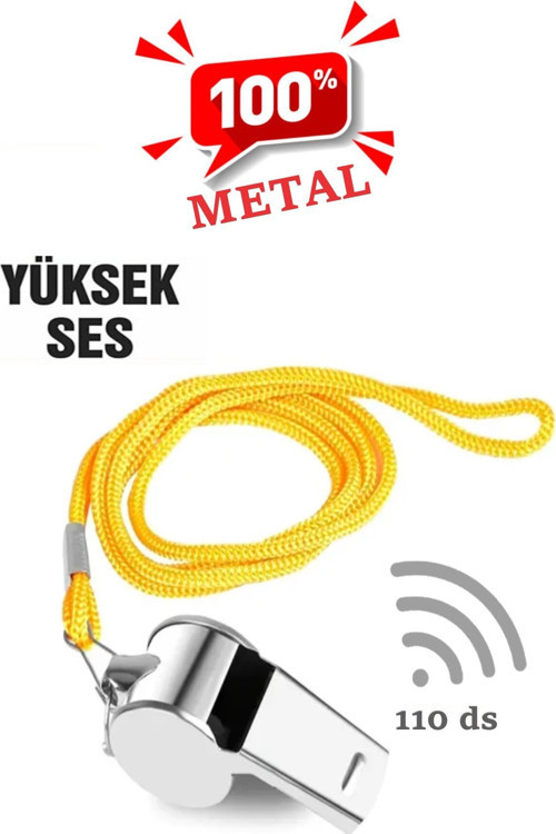METAL DÜDÜK - 110 DESİBEL (2818)