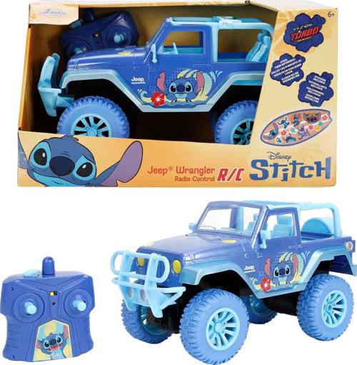 9267 SUN-SIM-JDA-R C ARABA 1 16 STITCH JEEP WRANGLER F F 2 4GHZ STCH