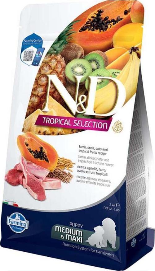 Tropical Kuzulu Orta ve Büyük Irk Yavru Köpek Maması 2 Kg
