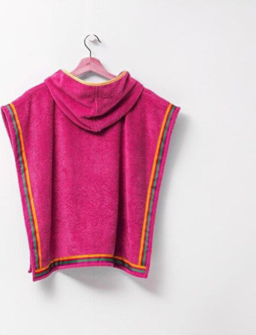 United Colors of Benetton %100 Pamuk Pembe 65x65 cm Çocuk Panço Havlu