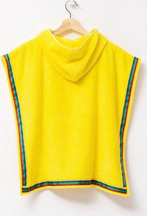 United Colors of Benetton %100 Pamuk Sarı 65x65 cm Çocuk Panço Havlu