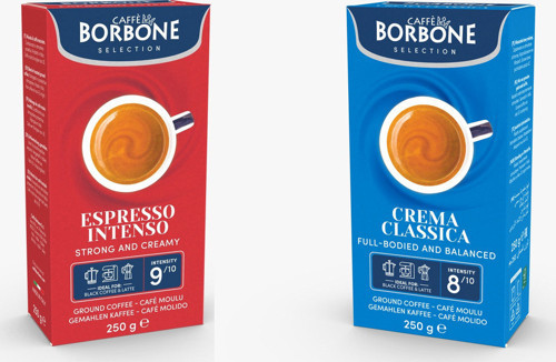 -Crema Classica-Espresso Intenso-Filtre Kahve 250 gr X2