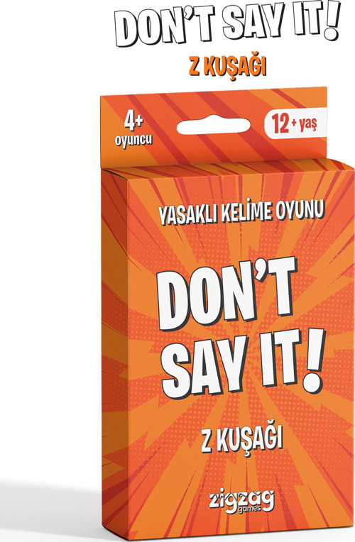 Don't Say It! - Z Kuşağı | Yasaklı Kelime Oyunu