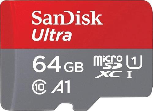 Ultra 64GB 140MB/S Micro Sd Hafıza Kartı SDSQUAB-064G